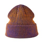 TOPTIE Casual Striped Beanie Acrylic Knit Winter Hat Cuff Warm Skull Cap for Men and Women, Outdoor Cold Weather Gear