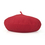 (Price/6 PCS) Opromo French Style Lightweight Casual Classic Beret, 11 inches Diameter