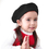 TOPTIE Custom Personalized Text Embroidery Kids Wool French Warm Beret Girls Artist Hat