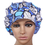 TOPTIE Scrub Cap with Sweatband Printing Bouffant Cap Working Cap for Women Men, One Size Fits All