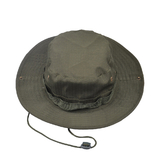 Opromo Fishing Bucket Boonie Hat Summer Sun Cap Outdoor Hat with Side Chin Cord