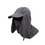 Opromo Summer UV shielding Sun Cap Flap Hats Removable Neck and Face Flap Cover