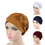 Opromo Chemo Hat Stretch Flower Beanie Cap Turban Headwear for Cancer Patients