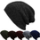 Opromo Slouch & Comfort Daily Beanie Winter Ski Baggy Hat Unisex Knit Beanie Cap