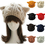 Opromo Women's Hat Knitted Beanie Cap Cat Ear Crochet Cable Braided Knit Ski Cap