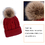 TOPTIE Womens Girls Winter Fleece Lined Cable Knit Hat Faux Fur Pom Pom Beanie