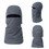 TOPTIE 12 Pack Black Balaclava, Mesh Cooling Adjustable Balaclava for Ourdoor UV Sun Protection Hood