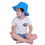 Opromo Baby & Toddler Soft Cotton Reversible Bucket Hat Sun shielding Hat
