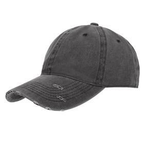 TOPTIE Vintage Washed Cotton Distressed Baseball Cap Dad Hat Adjustable Low-Profile Polo Hat