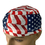 TOPTIE Flag Printed Mesh Crown Stretch Wicking Helmet Liner Cooling Cycling Skull Cap