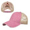 TOPTIE Personalized Custom Printing Distressed Washed Ponytail Baseball Cap, Messy High Bun  Mesh Ponytail Hat for Women