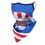 TOPTIE Unique Stylish Mesh Cooling Face Cover Neck Gaiter with Ear Loops, Breathable Outdoor Balaclava Bandana