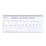 Muka Custom French Catheter Scale and Stubs Needle Gauge, One Color Silk Screen Printing