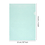 Aspire L-Type Document Project Pockets Clear Plastic US Letter/A4 size in Assorted Color
