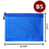 Aspire 6 PCS 5 Sizes Mesh Laminated Zipper Pouches Document Folders for Office Student Supplies