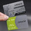 Custom 200 PCS Frosted Plastic Personalize Business Cards, Full Color Printed, 0.38mm Thickness