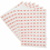 Muka (Price/1 Pack) 2/5" Dia Round Arrow Shaped Stickers, 960 Labels/Pack, Price/pack