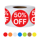 Officeship 500 PCS 0.75 Inch Percent Off Stickers