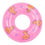 6 Pack - GOGO Mini Swim Ring, Summer Fun Swimming Pool Float Raft Lifebuoy For Rubber Ducks, Barbie Dolls Bath Tube