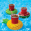 6 PCS Inflatable Fruit Shape Drink Holders, Inflatable Pool Floats, Inflatable Pool Party Drink Floats