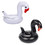 6 PCS Inflatable Swan Drink Holders, Inflatable Pool Floats, Inflatable Pool Party Drink Floats