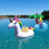 6 PCS Inflatable Magical Unicorn Drink Holders, Inflatable Pool Floats, Inflatable Pool Party Drink Floats
