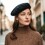 Opromo Wool French Beret Women Ladies Art Basque Hat, 80% Wool
