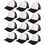 12 Pcs Black/White