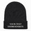 TOPTIE Personalized Custom Soft Long Cuffed Beanie Skull Cap Knit Hat for Men Women Youth