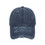 TOPTIE Personalized Custom Printing Women Ponytail Baseball Cap, 3-Stripe Distressed Messy High Bun Ponytail Hat