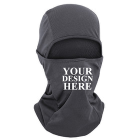 TOPTIE Personalized Custom Printing Breathable Mesh Cooling Balaclava for Men Women UV Protection