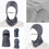 TOPTIE Personalized Custom Breathable Mesh Cooling Balaclava for Men Women UV Protection