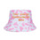 TOPTIE Custom Embroidery Reversible Cow Print Bucket Hat UV Protection Sun Hat Outdoor Hat Beach Hat