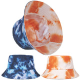 TOPTIE Reversible Cotton Bucket Sun Hat for Men Women Dye Washed Summer Outdoor Beach Sun Cap