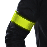 GOGO Adjustable Reflective Arm Bands High Visibility Band for Running, Cycling, Walking, Hiking
