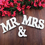Aspire 6" Height Wooden Letters Alphabet Word Free Standing Wedding Home Decor