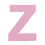 Pink Letter Z