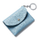 Aspire Leather Coin Purse Wallet Card Case Holder with Key Ring