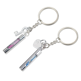 Aspire Hourglass Key Chain, Lovers Keychain, Perfect Valentine's Day /Anniversary Gift, Many Different Types