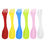 (Pack of 50PCS)Aspire Reusable 3 In 1 Multi-Functional Plastic Knife Fork Spoon for Travel Camping Outdoor Activities
