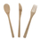 (Pack of 8SET)Aspire Reusable Bamboo Utensil Set, Travel Cutlery Set with Pouch