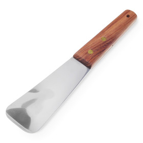 Muka Ice Cream Scoop, Stainless Steel Spade with Wooden Handle
