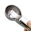 Muka Personalized Stainless Steel Ice Cream Scoop with Trigger, Customized Ice Cream Spoon, Laser Engraved