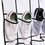 Aspire Over the Door Shoe Organizers 24 Mesh Pockets in White Large Hanging Storage Bag with 4 Metal Hooks, Price/1 Pack