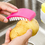 Multi-Use Dishwashing/Vegetable/Fruit Brush with Adhesive Disc, Price/each