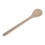 Aspire Wooden Oval Spoon, 10 Inch L x 1.875 Inch W
