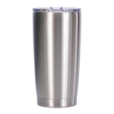 Muka 20 Oz. Stainless Steel Tumbler with Resistant Lid, Double Walled Insulated Travel Mug