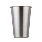 (Pack of 10PCS)Aspire 12oz 16oz Stainless Steel Cups for Kids and Adult, Metal Drinking Pint Glasses