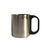 (Pack of 2) Aspire 18/8 Stainless Steel Drinking Mugs with Handle, Double Walled, 7 oz, 10 oz