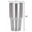 Muka 30 Oz. Stainless Steel Tumbler, Double Walled Insulated Travel Cup with Resistant Lid, Keep Cold or Hot for Hours
